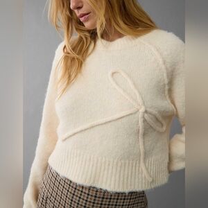 American Eagle Cream Sweater